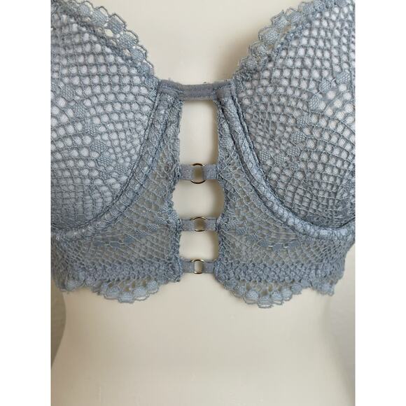 Adore Me Bra Margaritte Lingerie Push Up Balconette Lace - Picture 2 of 10